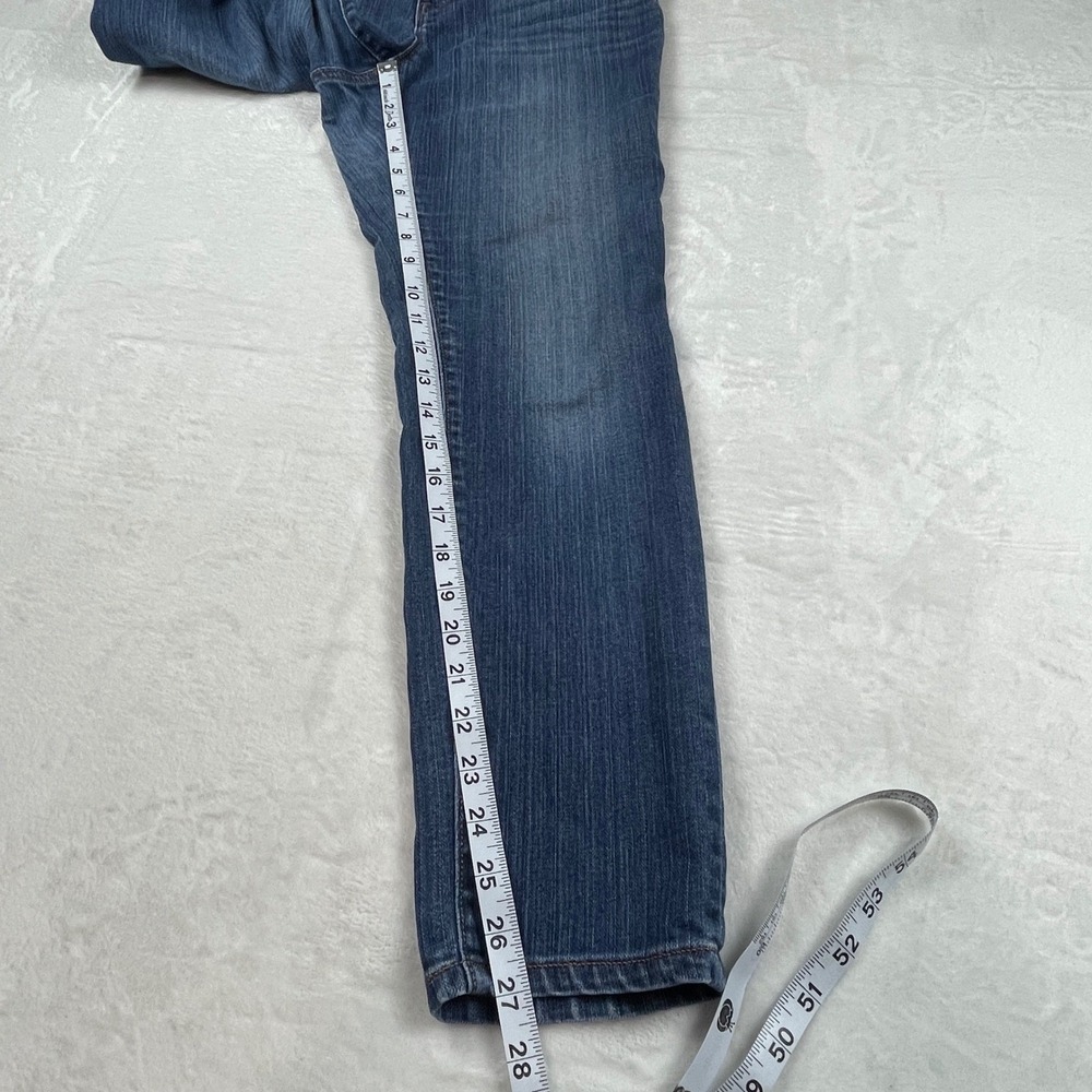 Ann Taylor Loft Modern Skinny Jeans Womens 8P Medium Wash Blue Stretch Petite - Picture 8 of 11